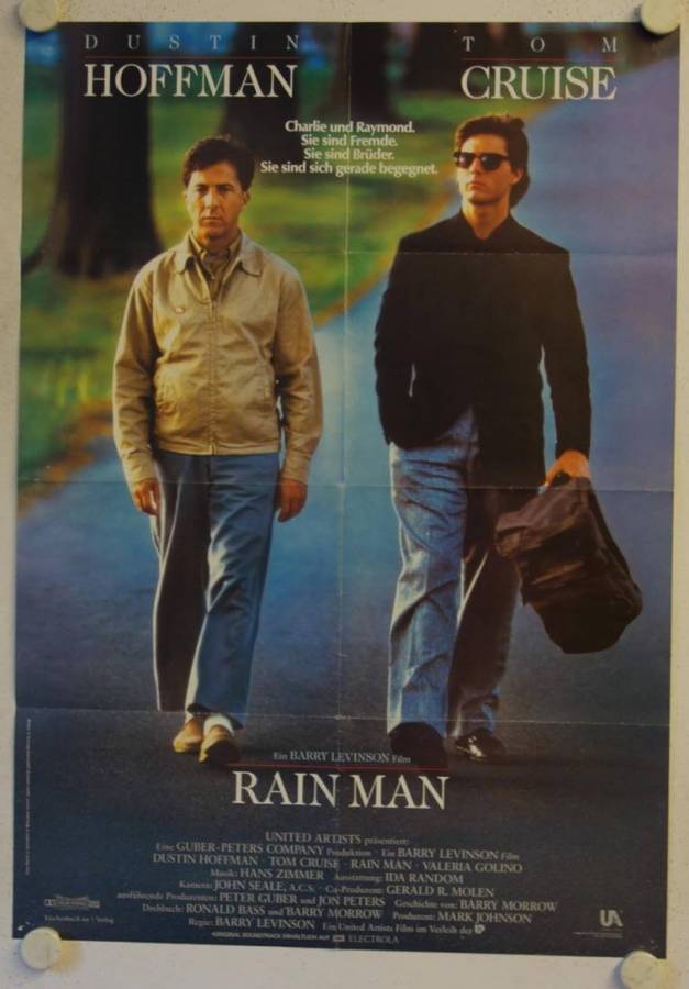 Rain Man originales deutsches Filmplakat